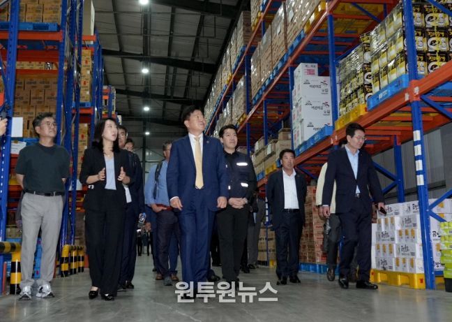 칭다오시 현지 수출기업 방문