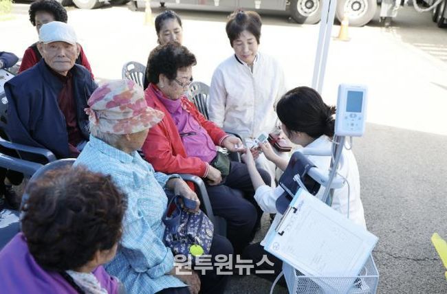 진료서비스 현장 모습