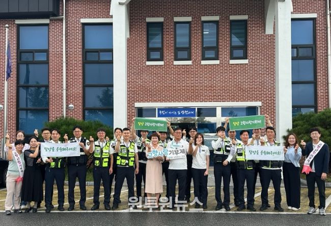 담양군, 고속도로순찰대 제5지구대 방문 홍보 마무리