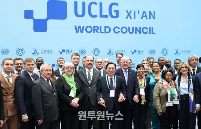 “세계를 이끄는 대전” 이장우 시장, 세계지방정부연합 세계 회장 공식 취임