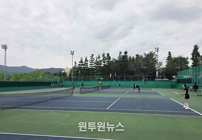 밀양시 테니스협회, 제37회 밀양시협회장배 테니스대회 개최
