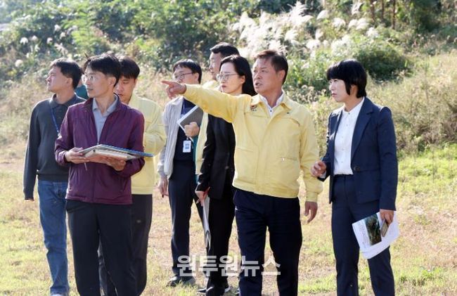 정읍시, 천년 고도 ‘고사부리성’과 첫 함성의 현장 ‘말목장터’ 직접 점검