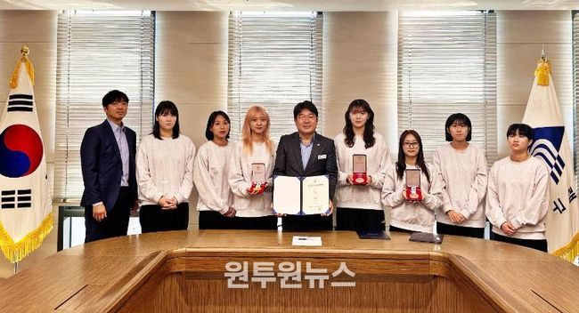 동래구태권도실업팀, 제106회 전국체육대회에서 금빛 발차기