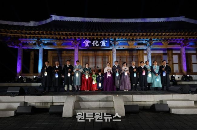 전라감영에 피어난 한복의 빛, ‘비단夜’로 물든 가을밤