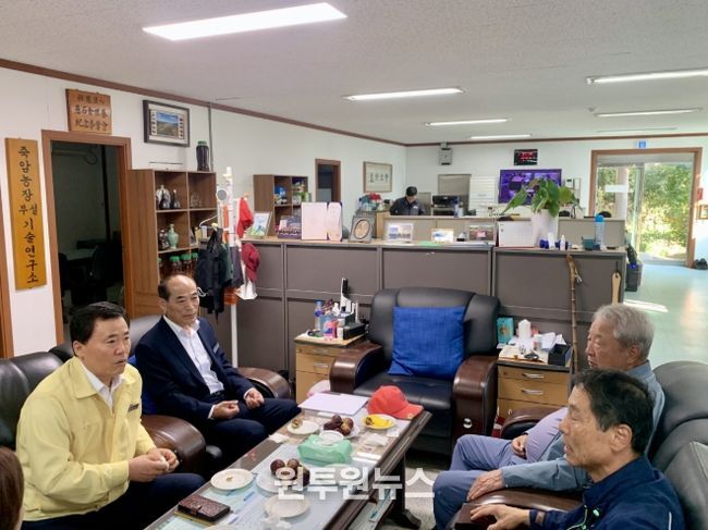 양국진 고흥부군수, 농심(農心 )을 듣다