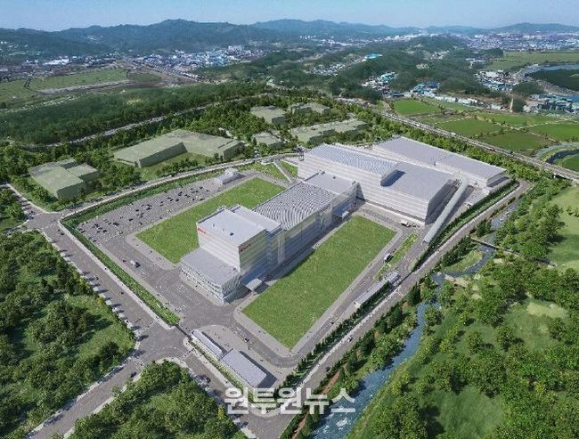 ㈜오리온 진천통합센터 조감도