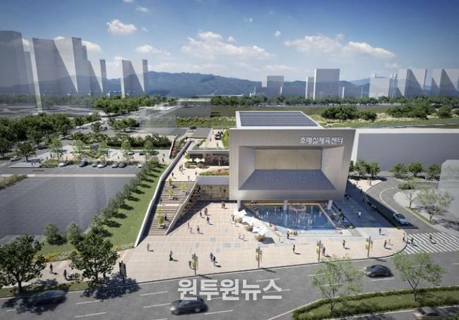 호매실 체육센터 조감도