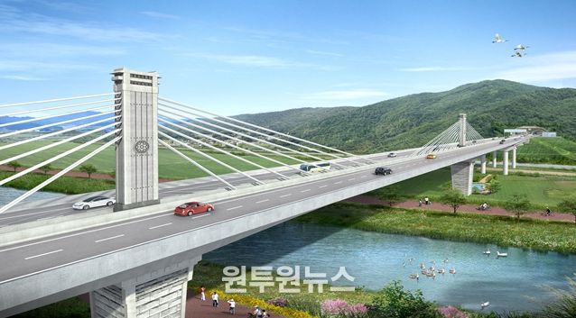 새만금~전주 고속도로 건설 조감도