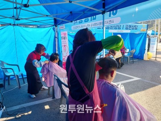 사천시, 어르신 목욕비 및 이․미용비 바우처 지원 호평