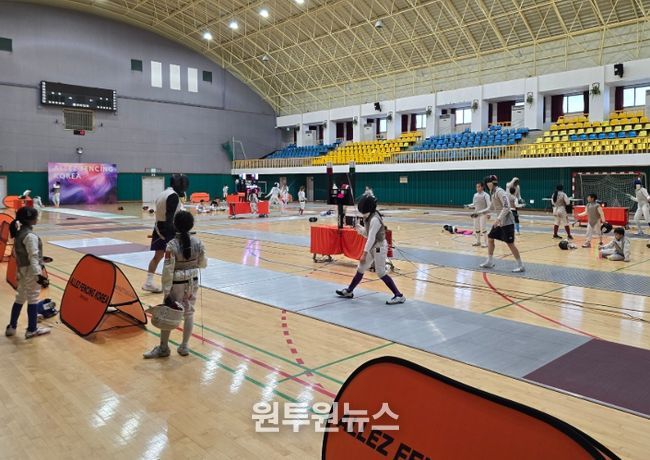 한림체육관 펜싱팀 전지훈련