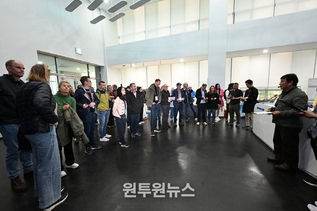 세계 38개 올림픽 도시 대표단, 평창올림픽 유산 시설 방문