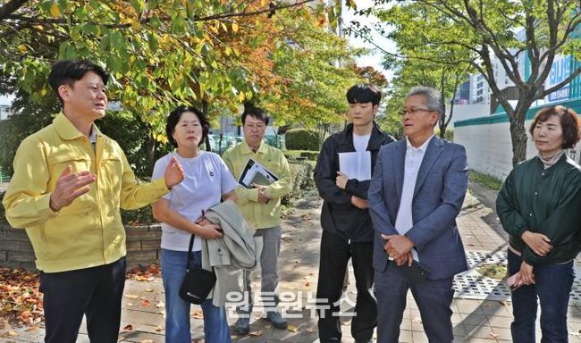 수원시 권선구, 호매실동 ‘새빛만남’ 건의사항 현장방문 실시