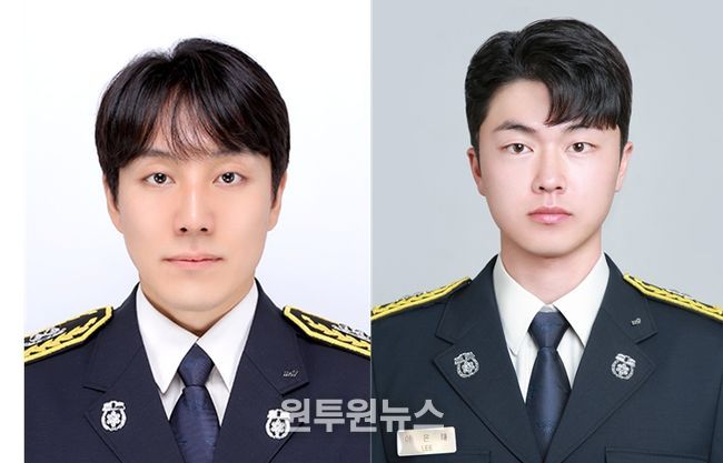 서산소방서, 김민성·이은태 소방교 화재대응능력 2급 최종합격