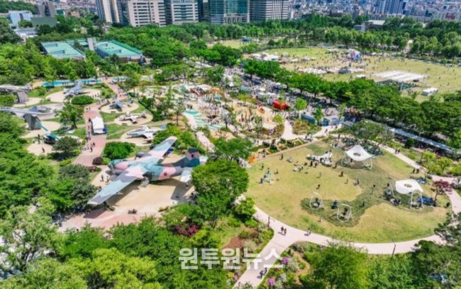 2025 서울국제정원박람회(5월 행사장 전경)