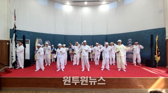 강릉학산오독떼기 공개행사 성료