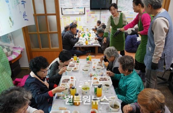 울진군우리음식연구회,‘사랑 한 끼’나눔 실천