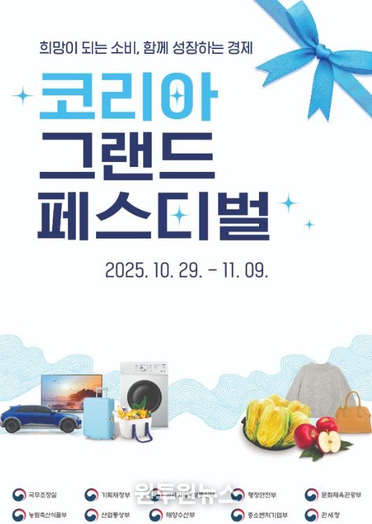 11월 코리아 그랜드 페스티벌 기간 중 ‘강릉페이 인센티브 확대 운영’