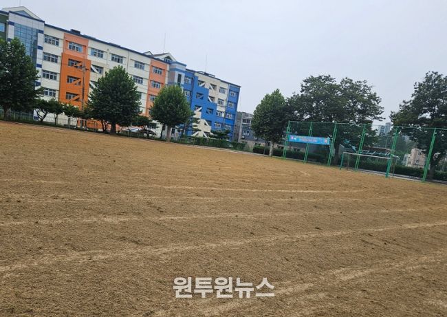 2025년 학교 운동장 관리 지원 사업 완료 후