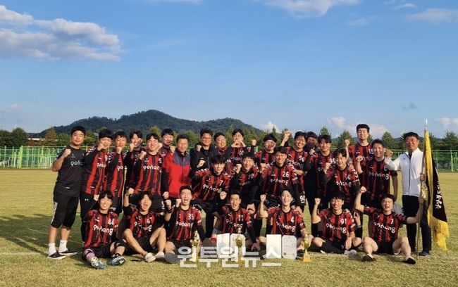 포항시 제33회 경북도지사기 공무원 축구대회 우승!