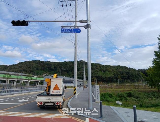 세종시, 도로명판 설치로 더욱 촘촘한 주소정보 제공