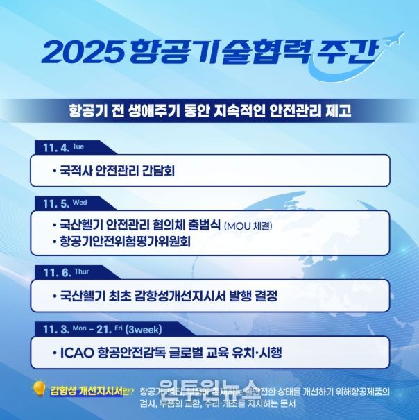 2025 항공기술 협력 주간 카드뉴스