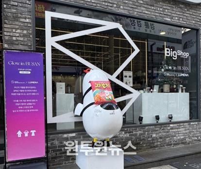 팝업 존 쇼윈도