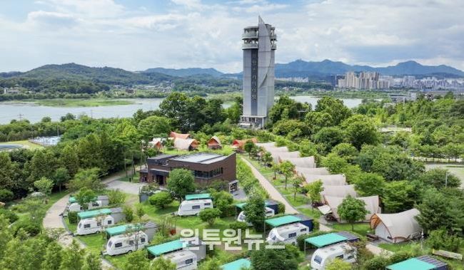 의왕시 왕송호수캠핑장