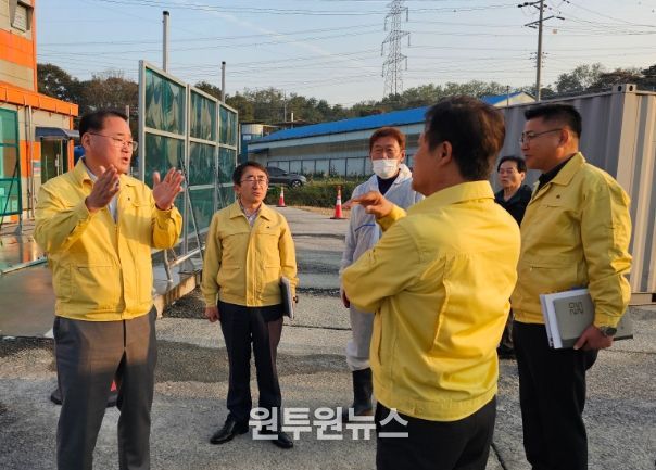 고병원성 AI 차단 거점소독시설 현장 점검