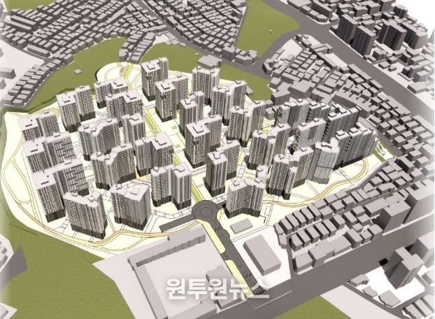 양천구, 신월시영아파트 재건축 조감도