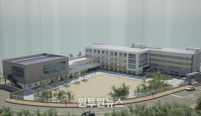 (가칭) 흑석고등학교 조감도