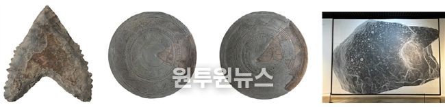 거제 대포패총 작살촉, 가야의 문양뚜껑토기, 하동 대곡리의 암혈바위