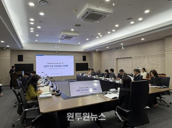 치매안심과 - 남원시, 전북도 특화사업 「블루존 프로젝트」 사업 대상지로 최종 선정! (회의사진)