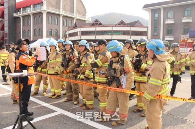 가평소방서, 유관기관 합동 『긴급구조종합훈련』 실시