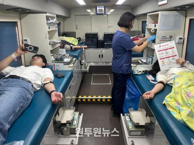 광주광역시동부교육지원청, 생명나눔 ‘사랑의 헌혈’ 동참