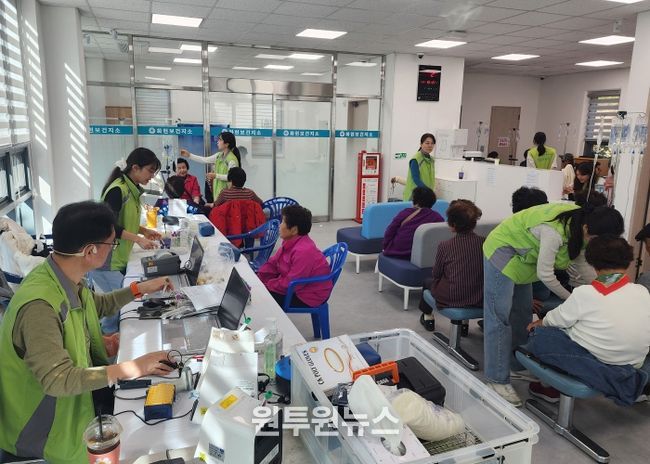 서울아산병원 화현면 의료봉사