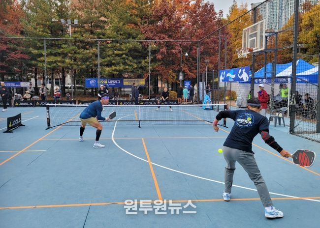 8일 열린 화성특례시 네오볼 시민리그 대회 모습