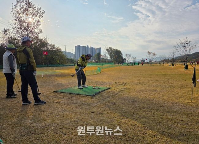 제1회 고성군수배 파크골프대회