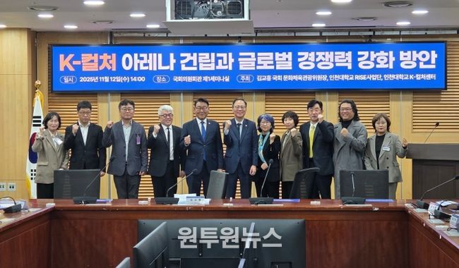 인천 중심의 K-아레나 건립과 K-컬쳐 경쟁력 강화를 위한 토론회