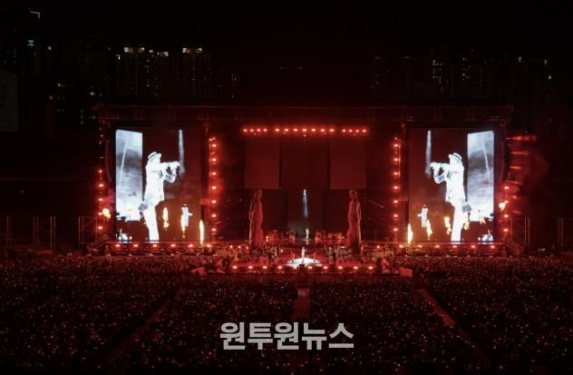 지드래곤 공연 현장(제공=쿠팡플레이)