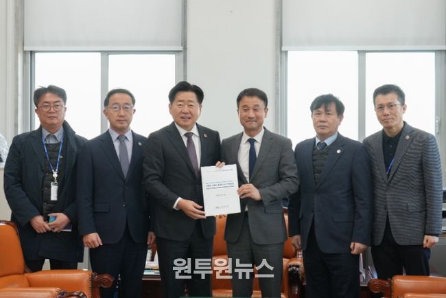 한병도 예결위원장 면담