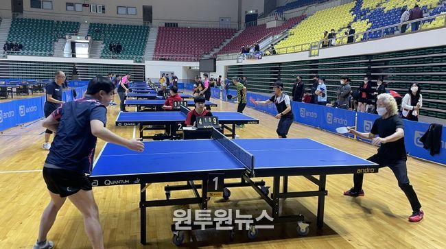 2024 구미시장배 생활체육 전국 오픈 탁구대회