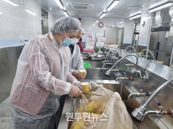 대전동부교육지원청, 간부공무원 학교급식 특별점검 실시