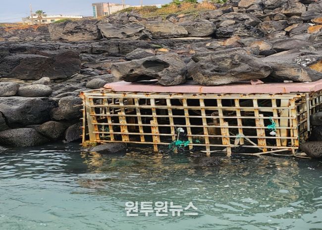 소수력발전 시설 전경(대정읍 영락리 일원)