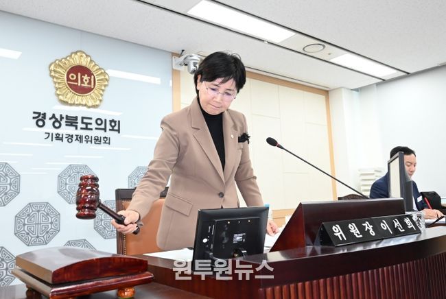 이선희 경북도의회 기획경제위원장