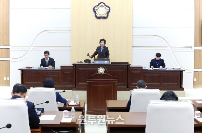 제260회 임시회 제1차 본회의(오관영의장)