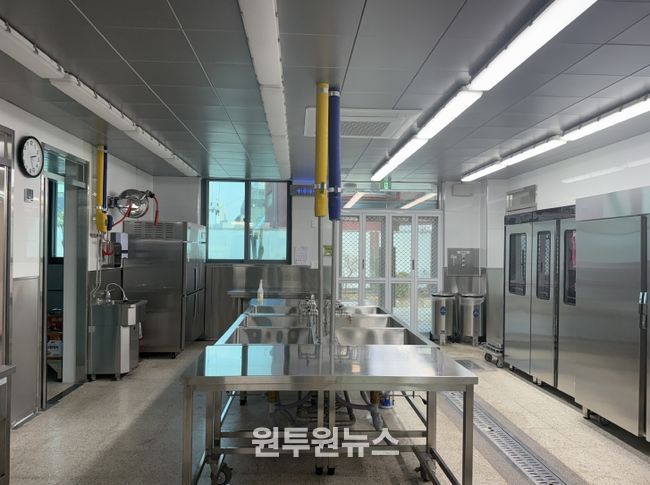 인천남부교육지원청,동명초 급식소 전면 개선
