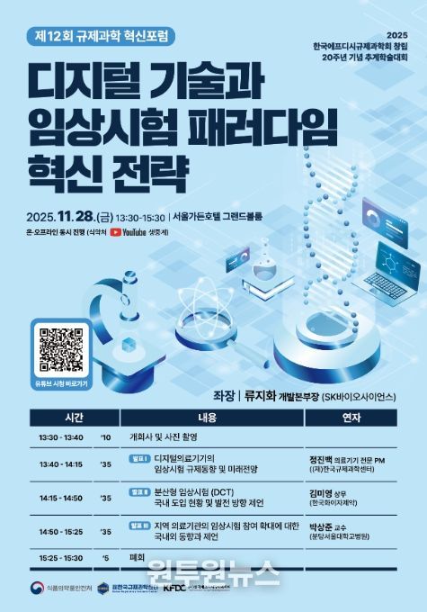 제12회 규제과학 혁신포럼 웹초청장