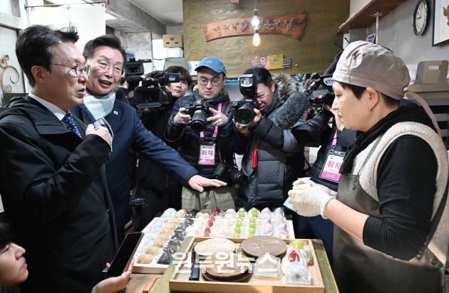 국무총리, 대전 원도심 빵지순례에 나서 - 영춘모찌