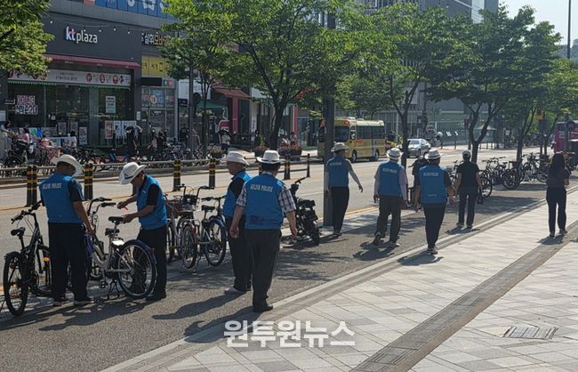 퇴직 경찰관 '세종 시니어폴리스' 올해 활동 마무리