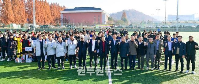 ‘2025 진주시체육회장배 축구대회’ 성황리에 개최